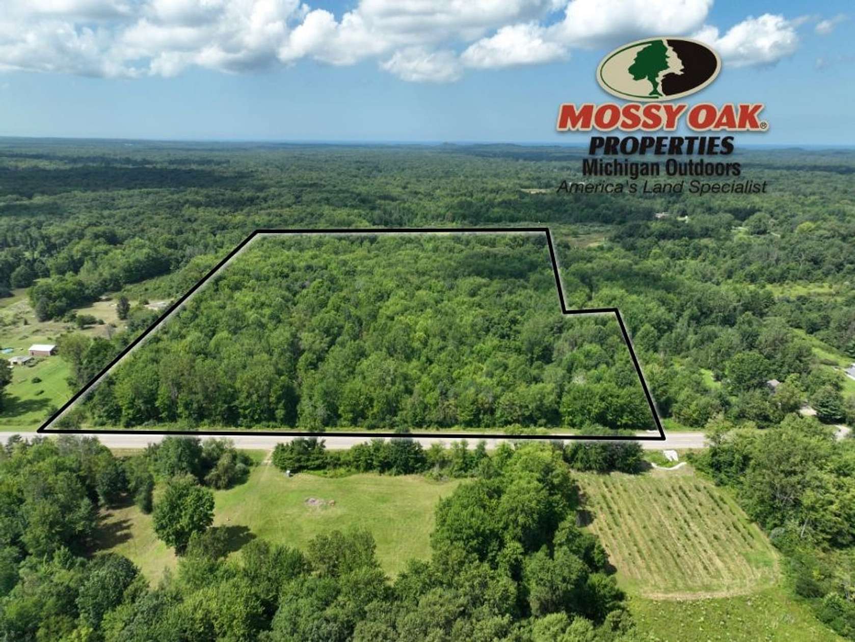23.8 Acres of Recreational & Residential Land for Sale in Covert, Michigan