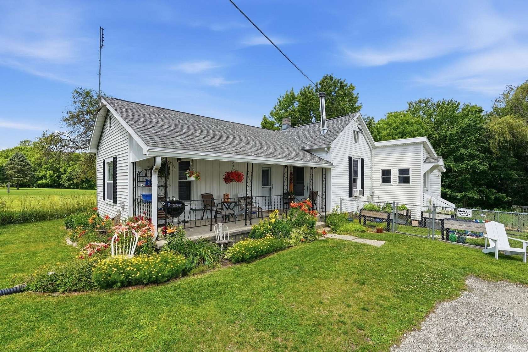 2 Acres of Land with Home for Sale in Huntington, Indiana