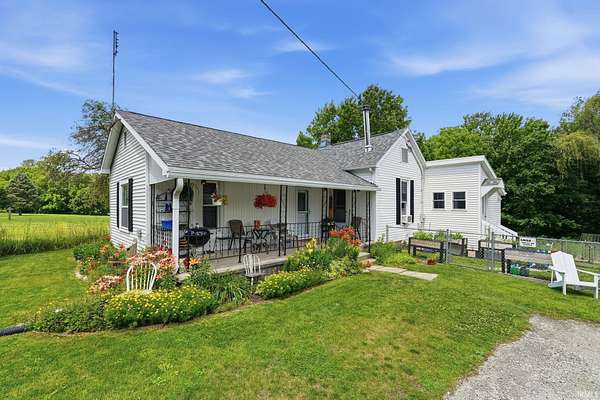 2 Acres of Land with Home for Sale in Huntington, Indiana
