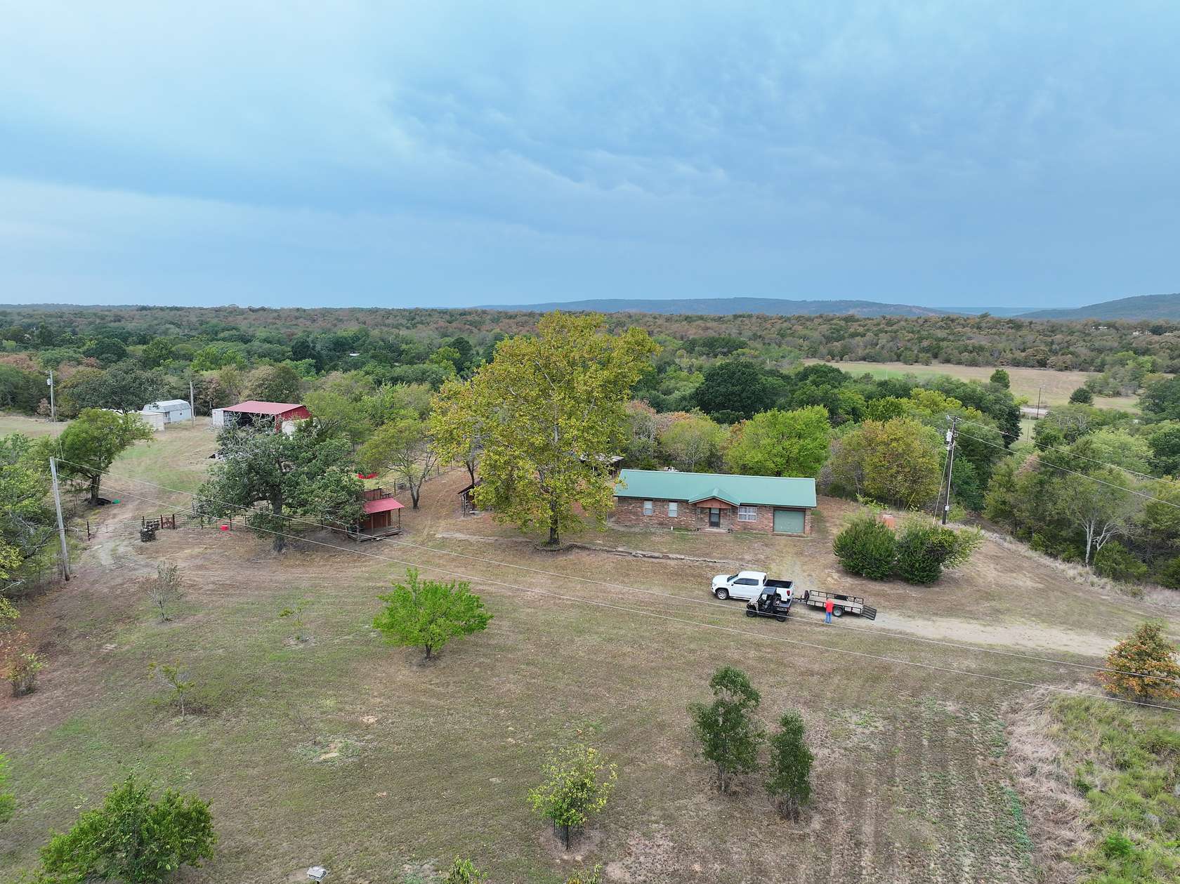 85 Acres of Land with Home for Sale in Snow, Oklahoma