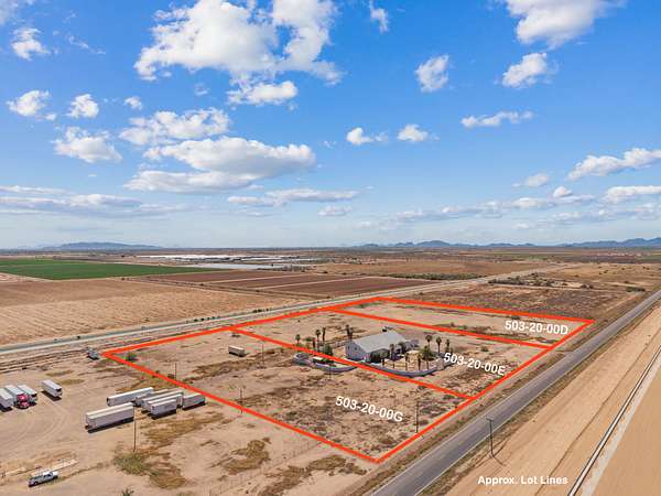 12.5 Acres of Improved Mixed-Use Land for Auction in Casa Grande, Arizona