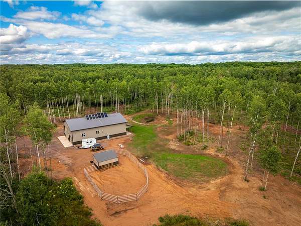 80 Acres of Land with Home for Sale in Sandstone, Minnesota