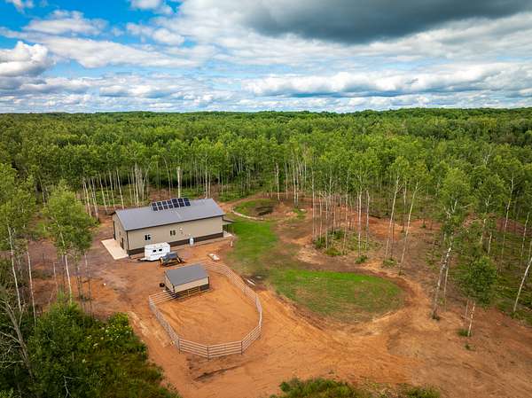 80 Acres of Land with Home for Sale in Sandstone, Minnesota