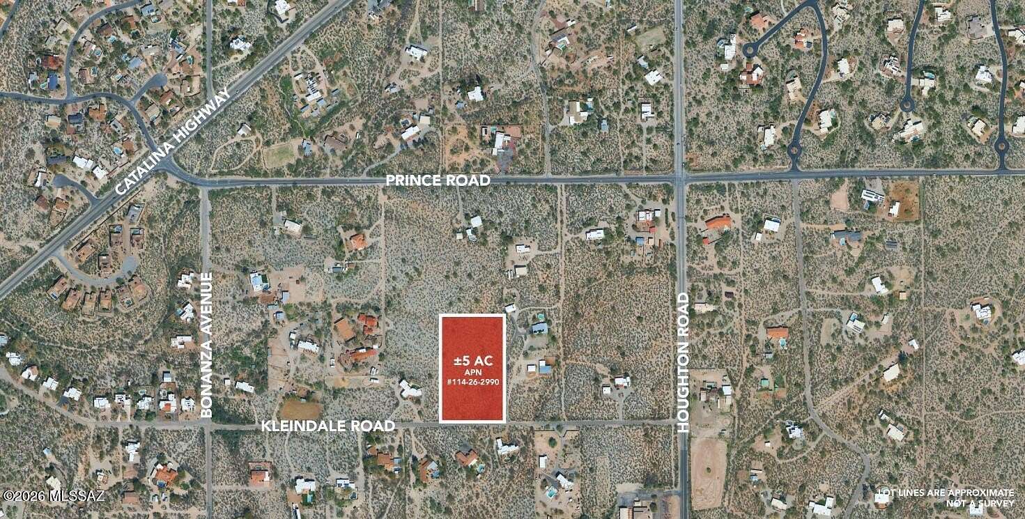 5 Acres of Land for Sale in Tucson, Arizona