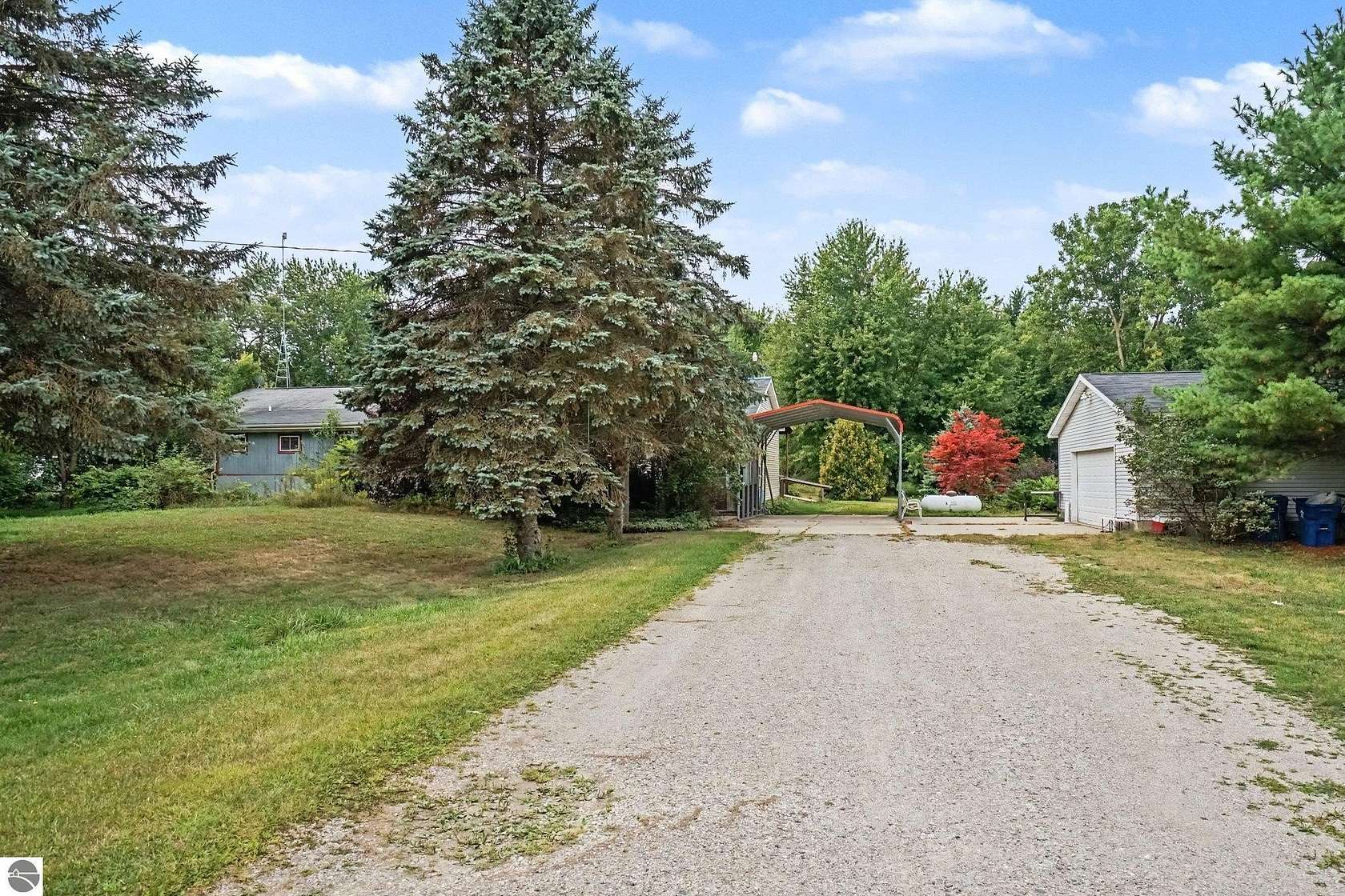 3.67 Acres of Land with Home for Sale in St. Louis, Michigan