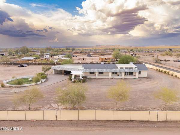 1.7 Acres of Land with Home for Sale in Wittmann, Arizona