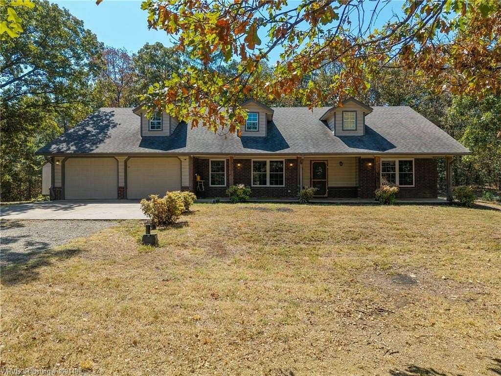 2.5 Acres of Land with Home for Sale in Poteau, Oklahoma
