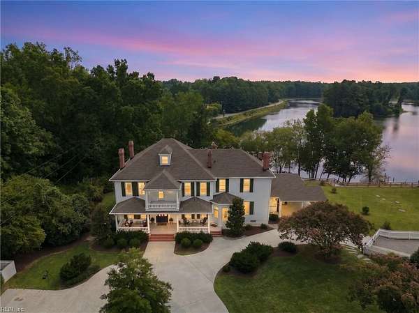 2.56 Acres of Land with Home for Sale in Suffolk, Virginia