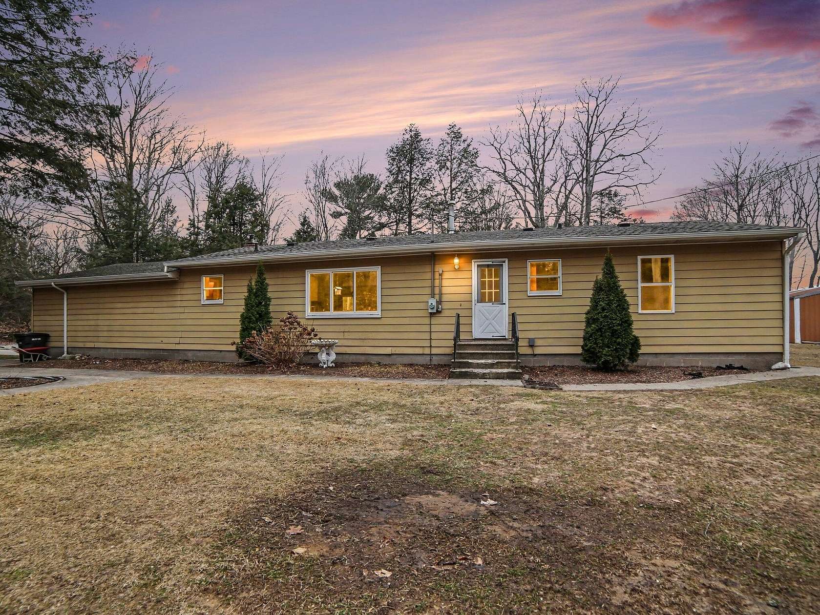 6.44 Acres of Land with Home for Sale in Shelby, Michigan