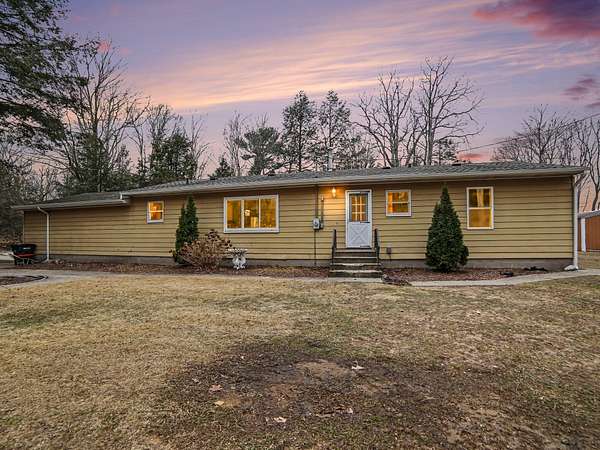 6.44 Acres of Land with Home for Sale in Shelby, Michigan