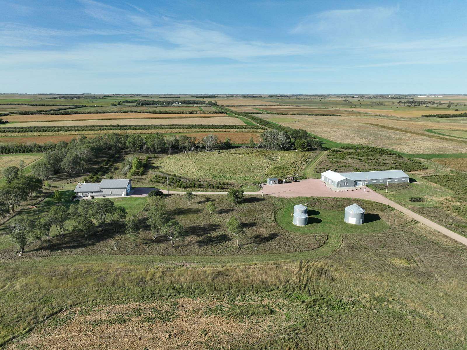 394 Acres of Land with Home for Sale in Lake Andes, South Dakota