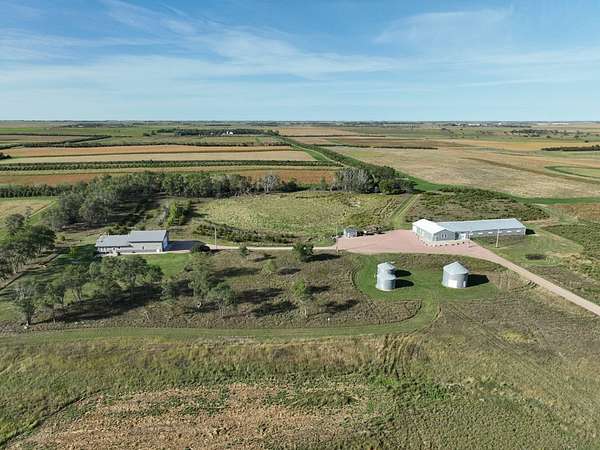 394 Acres of Land with Home for Sale in Lake Andes, South Dakota