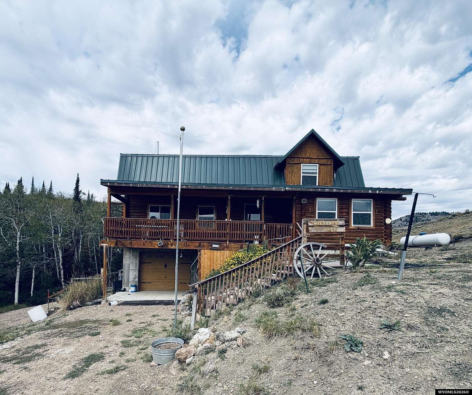 3.2 Acres of Land with Home for Sale in Kemmerer, Wyoming