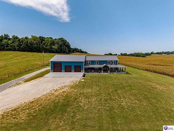 5 Acres of Land with Home for Sale in Vine Grove, Kentucky