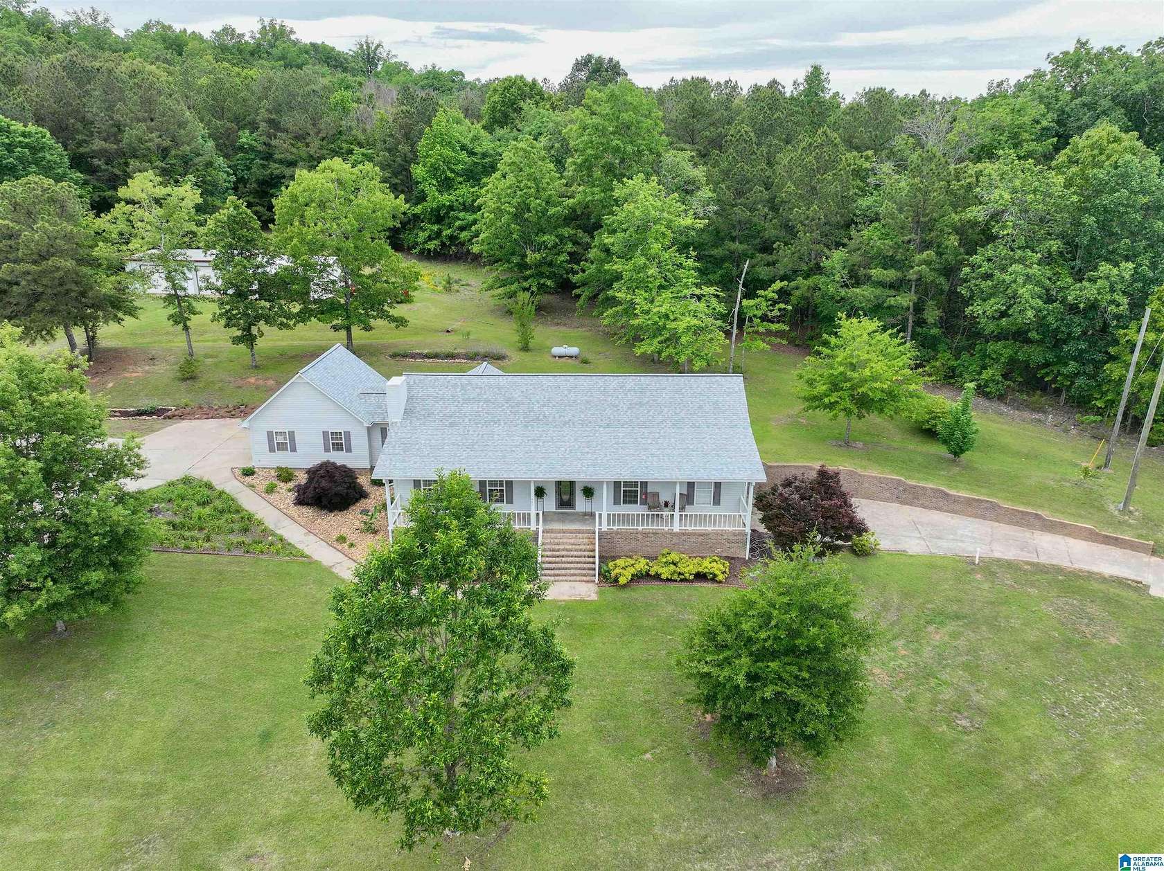 10.1 Acres of Land with Home for Sale in Eastaboga, Alabama
