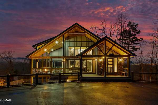 7.4 Acres of Land with Home for Sale in Sevierville, Tennessee