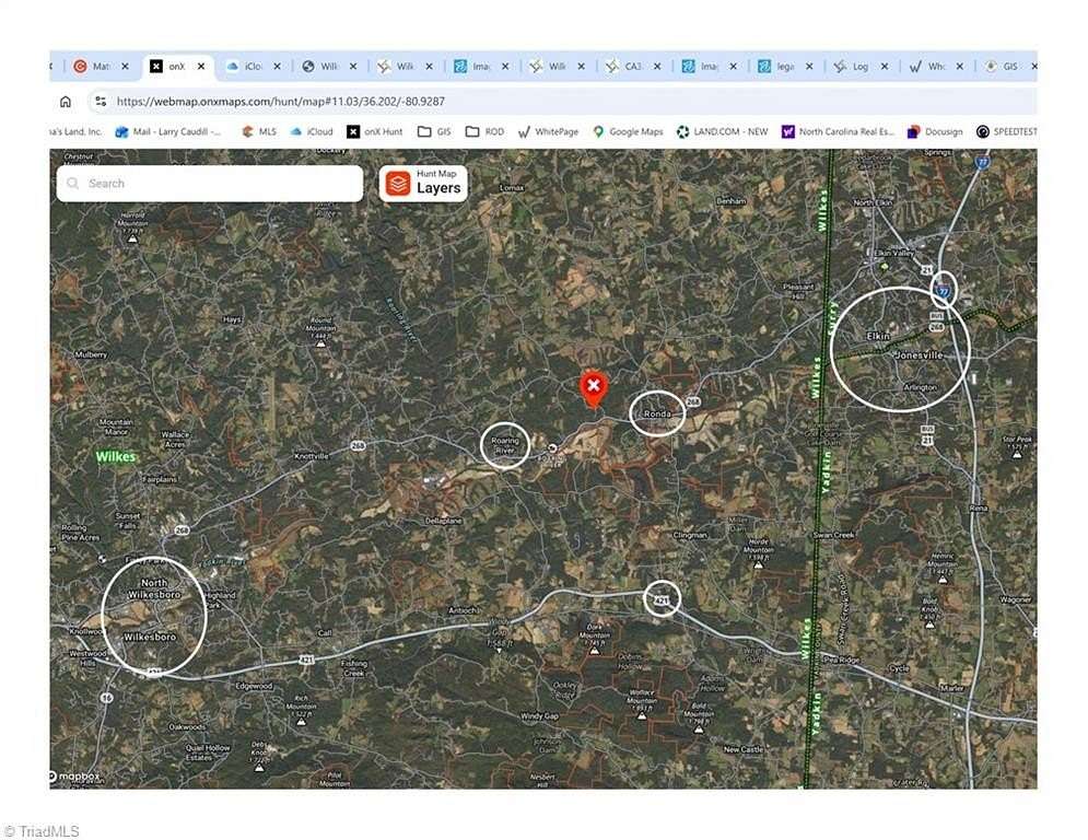4.11 Acres of Residential Land for Sale in Roaring River, North Carolina