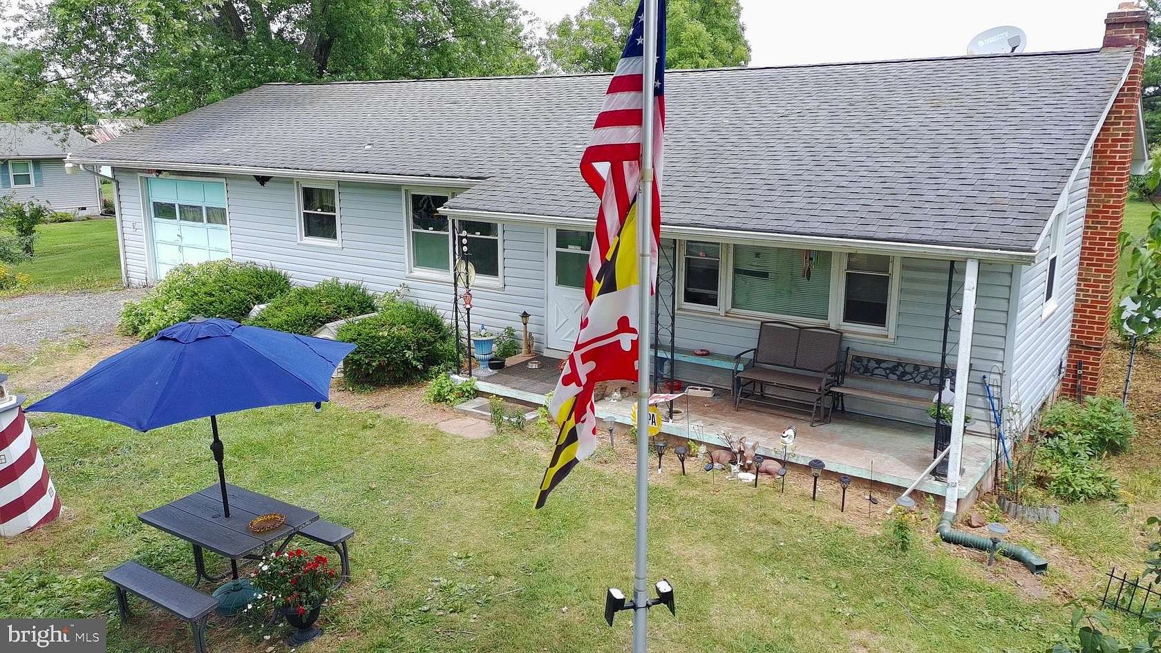 10.2 Acres of Land with Home for Sale in Taneytown, Maryland