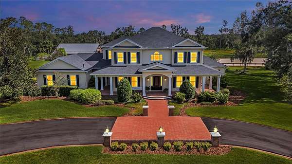 8.68 Acres of Land with Home for Sale in Lithia, Florida