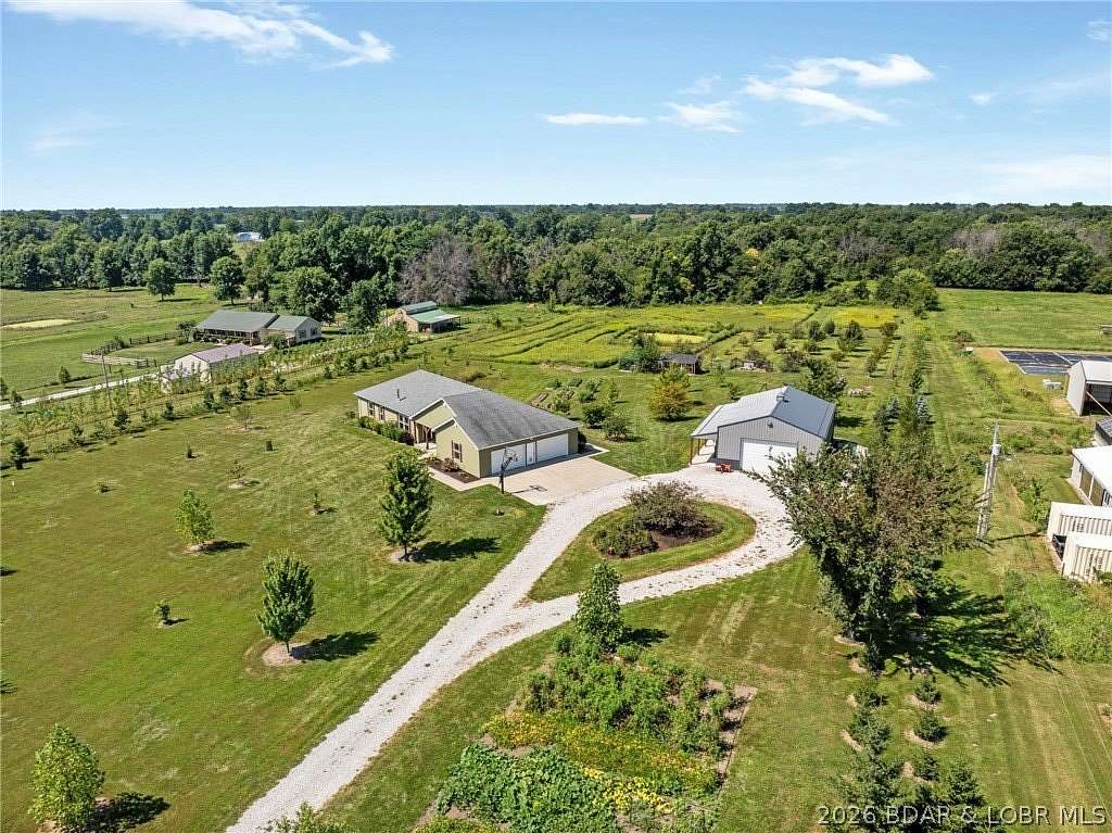 10.3 Acres of Land with Home for Sale in Bourbon Township, Missouri