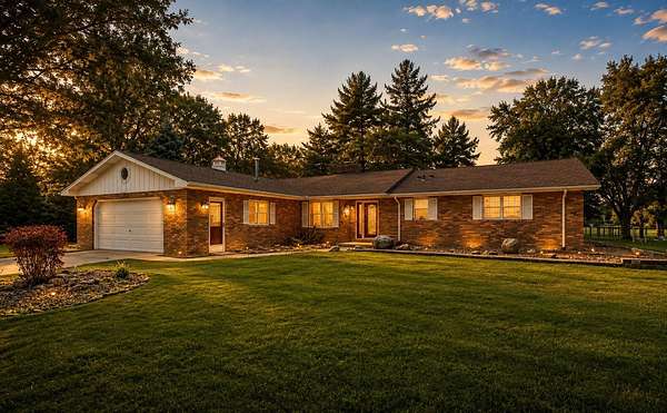 4 Acres of Land with Home for Sale in De Motte, Indiana