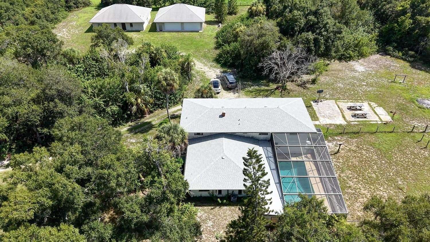5 Acres of Land with Home for Sale in Nokomis, Florida