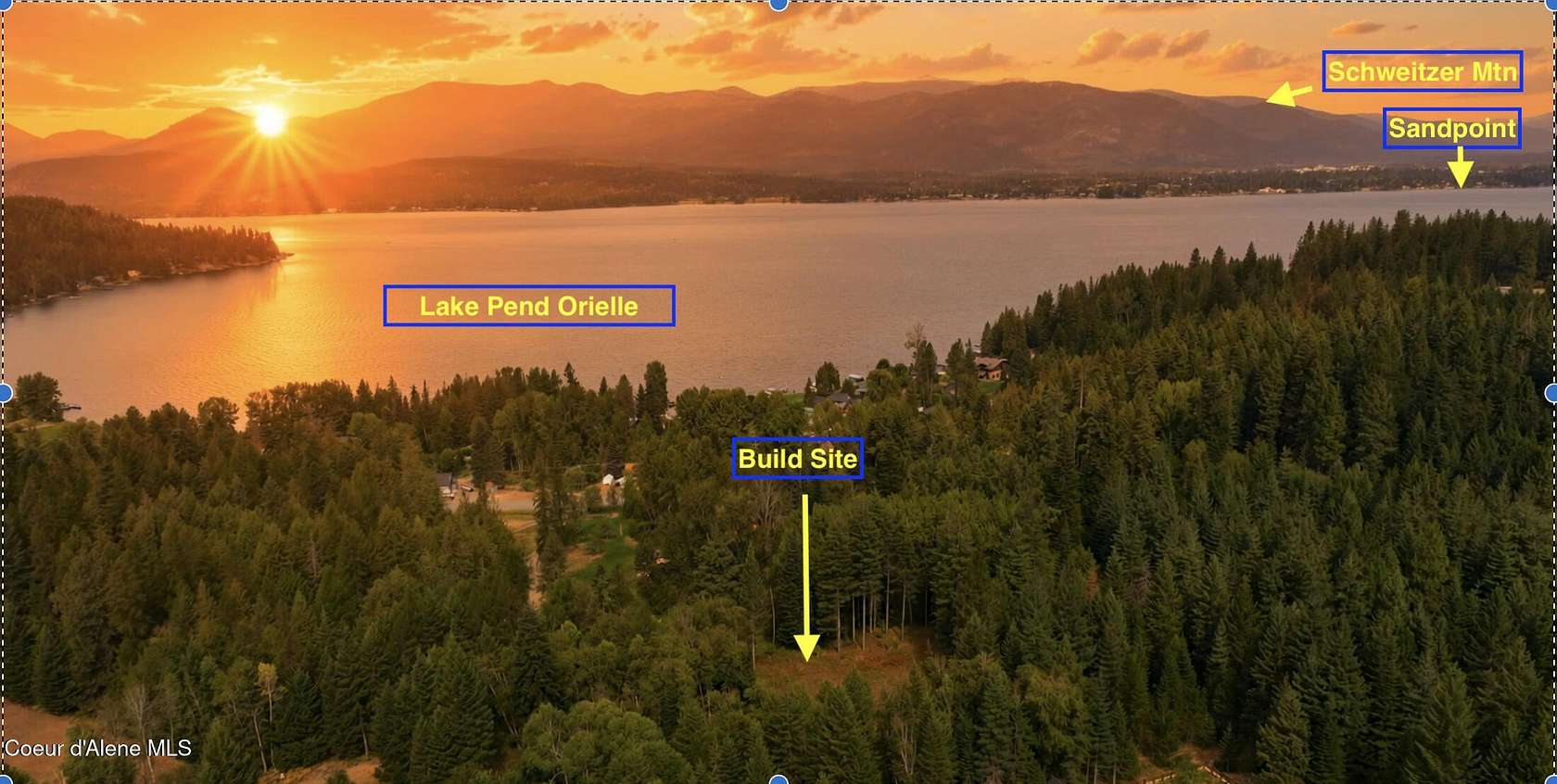 5 Acres of Land for Sale in Sagle, Idaho