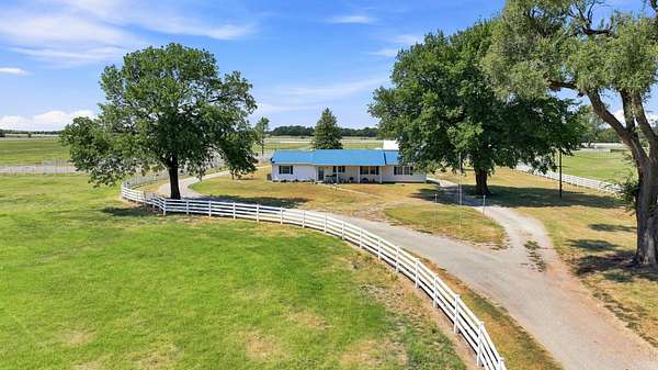 48 Acres of Agricultural Land with Home for Sale in Fairland, Oklahoma