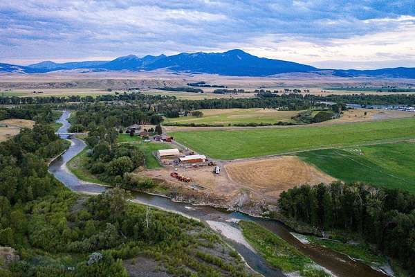 90.3 Acres of Land with Home for Sale in Livingston, Montana