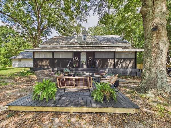 2 Acres of Land with Home for Sale in Hatchechubbee, Alabama