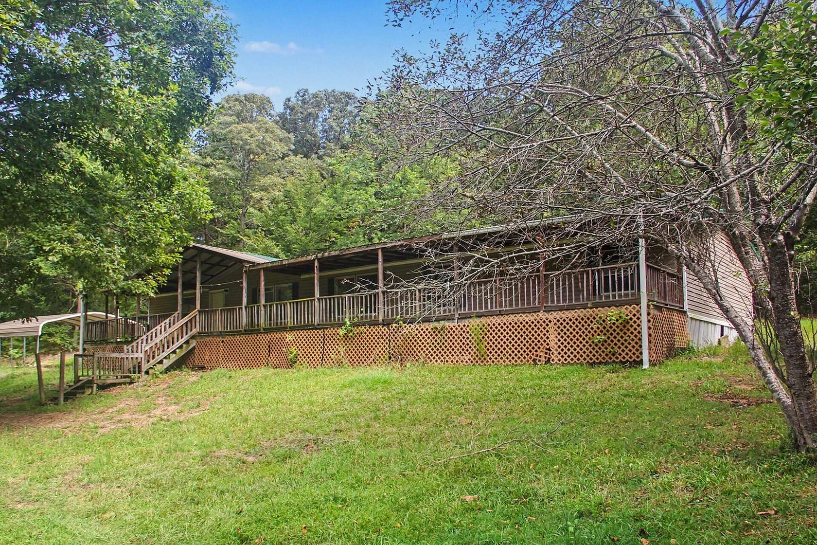 7.58 Acres of Land with Home for Sale in LaFayette, Georgia