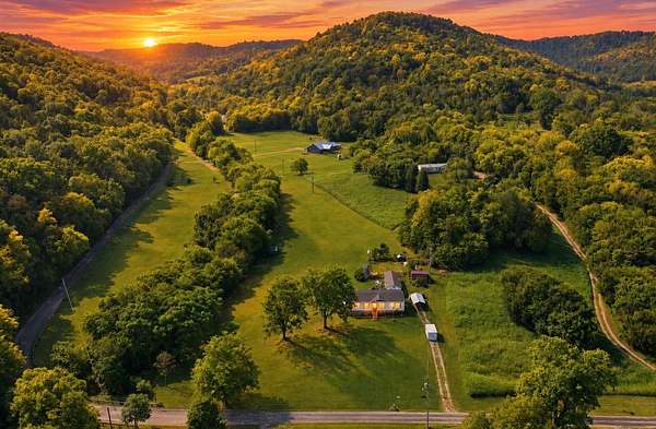 6.28 Acres of Land with Home for Sale in Bradyville, Tennessee