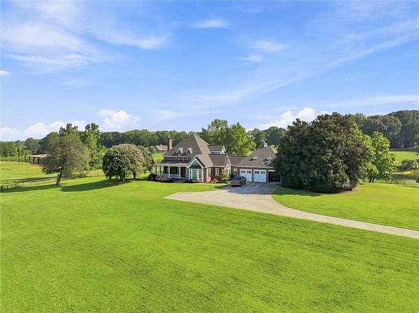 23 Acres of Agricultural Land with Home for Sale in Jefferson, Georgia