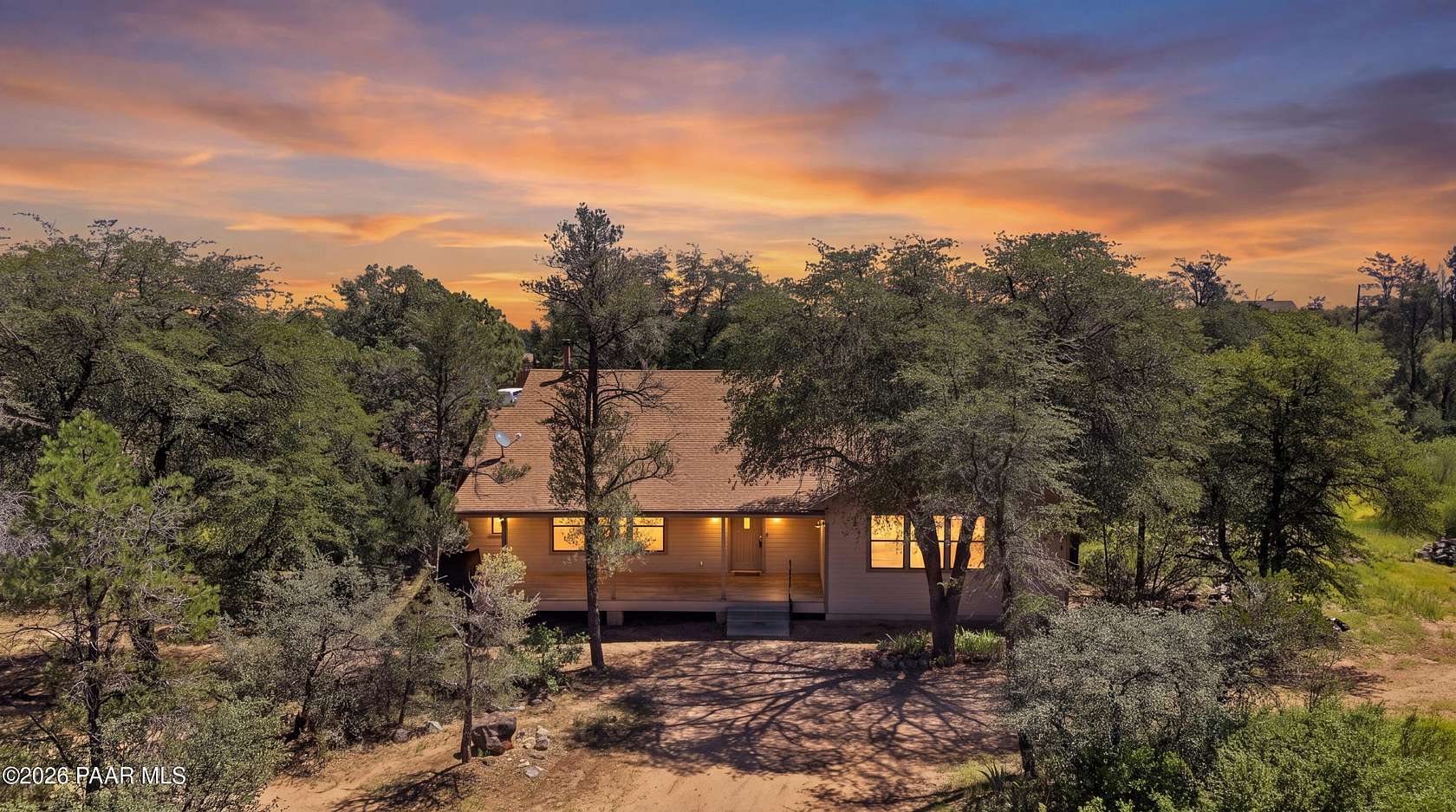 1.63 Acres of Land with Home for Sale in Prescott, Arizona