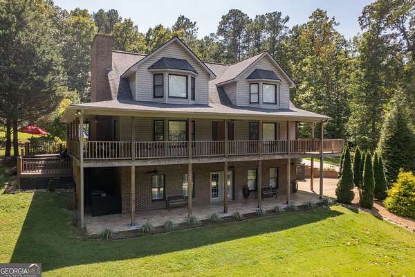 9 Acres of Land with Home for Sale in Kingston, Georgia