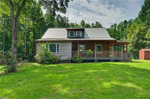 4.32 Acres of Land with Home for Sale in Smithfield, Virginia