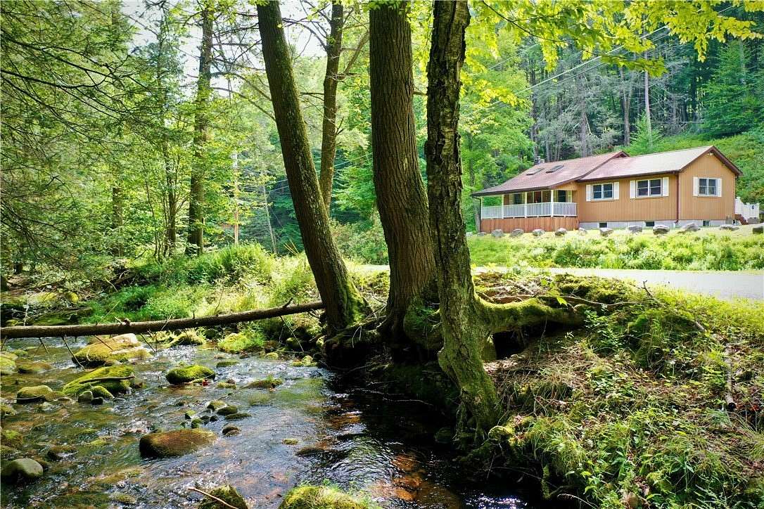 6.19 Acres of Land with Home for Sale in Grahamsville, New York