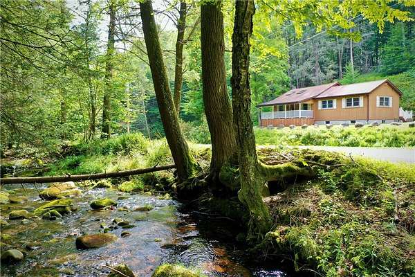 6.19 Acres of Land with Home for Sale in Grahamsville, New York