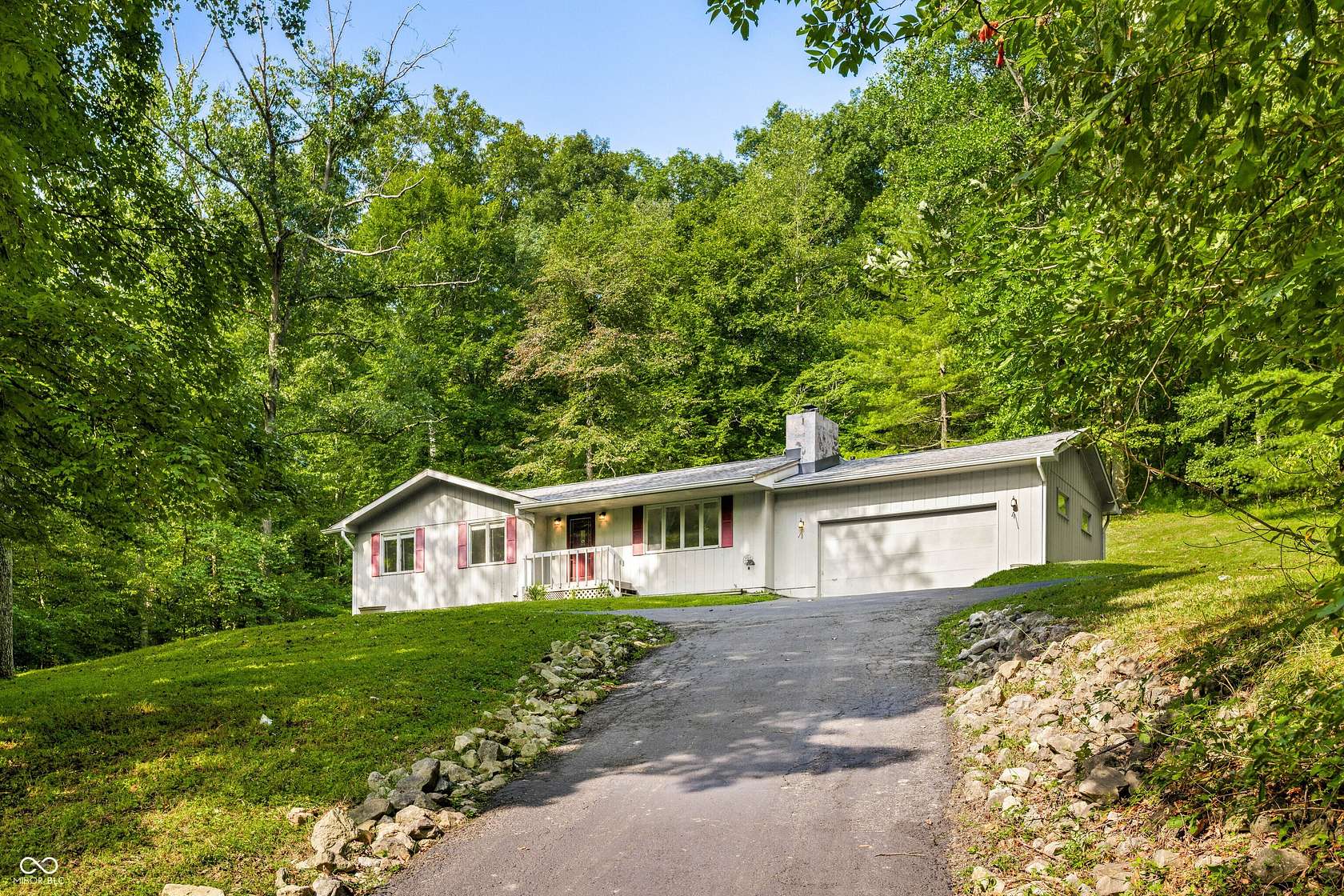 2.45 Acres of Land with Home for Sale in Nashville, Indiana