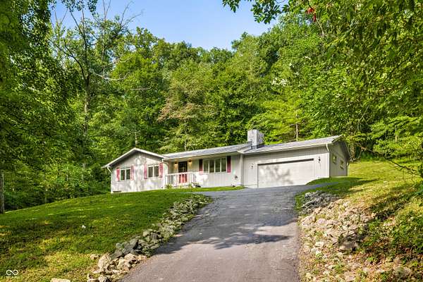2.45 Acres of Land with Home for Sale in Nashville, Indiana