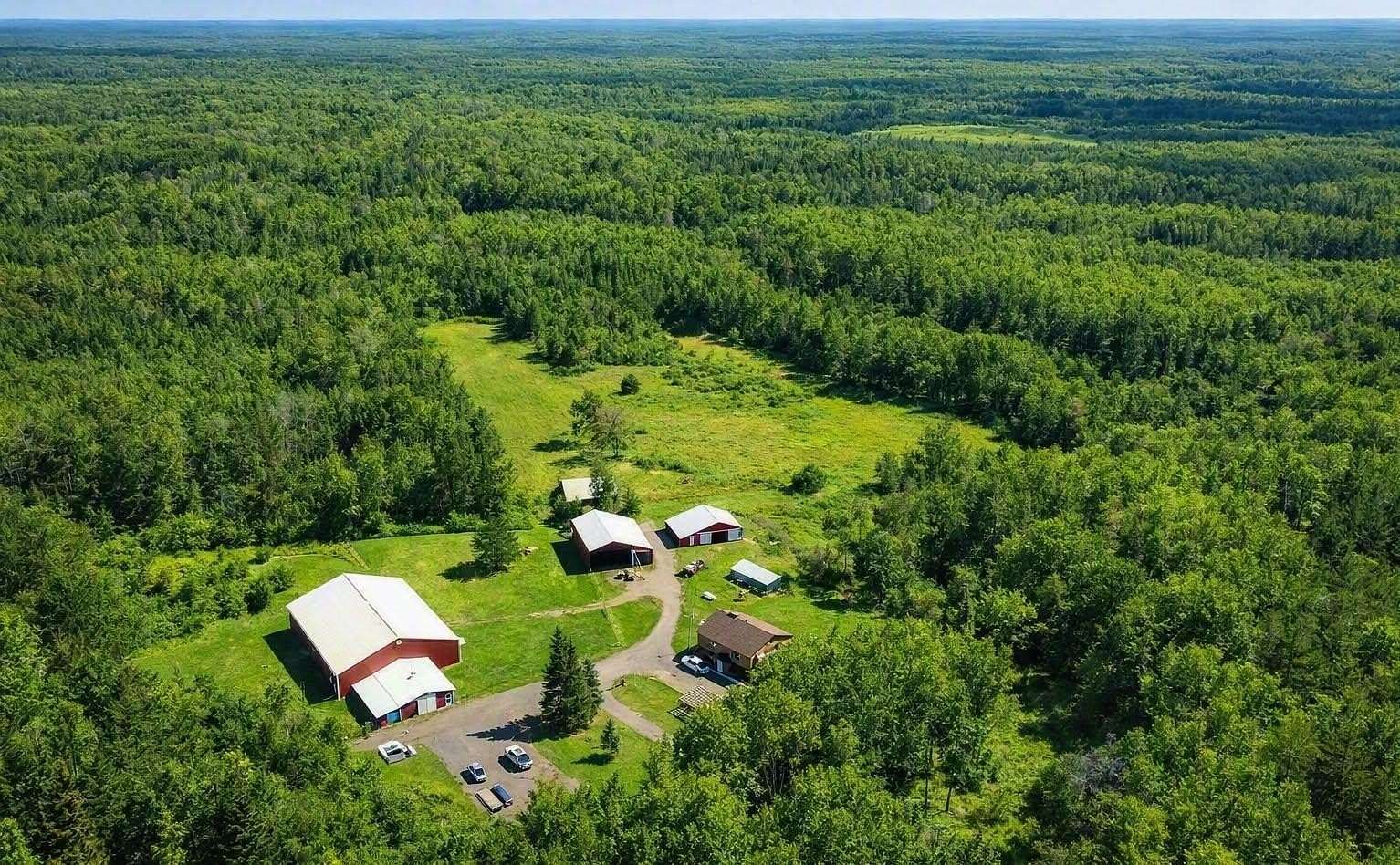 40 Acres of Land with Home for Sale in Eveleth, Minnesota