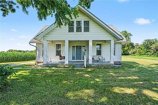 6.53 Acres of Land with Home for Sale in Elwood, Kansas