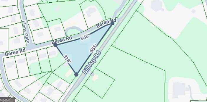 1.85 Acres of Commercial Land for Sale in Douglasville, Georgia
