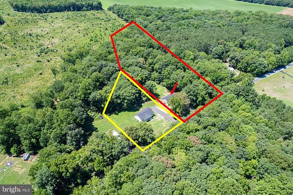 3 Acres of Land with Home for Sale in Ellendale, Delaware