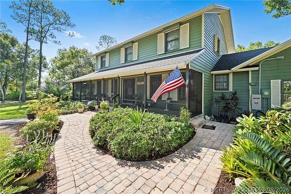 5 Acres of Land with Home for Sale in Palm City, Florida