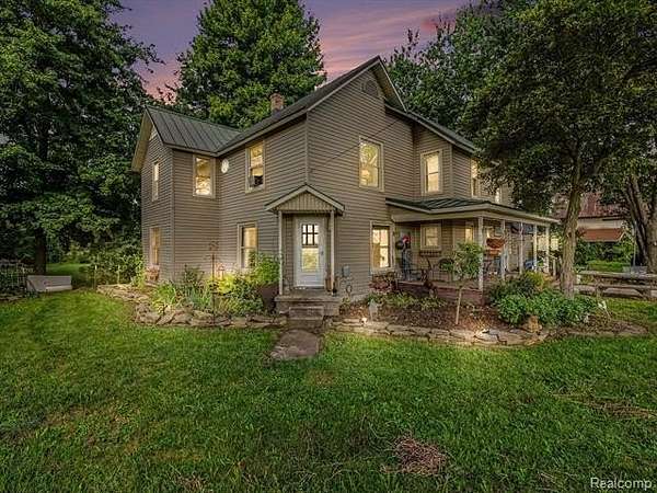 5 Acres of Land with Home for Sale in Milan Township, Michigan