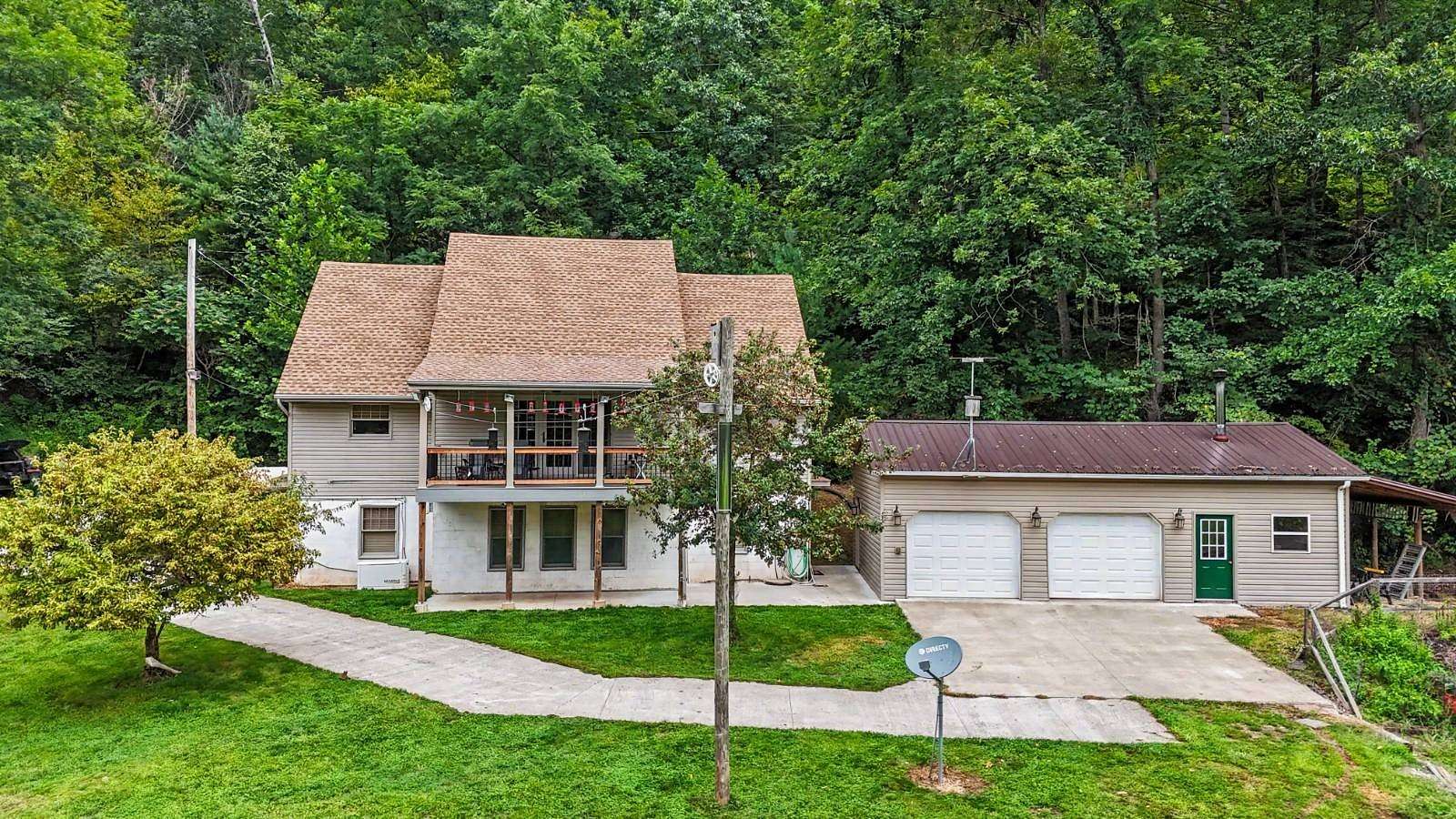 52 Acres of Recreational Land with Home for Sale in Driftwood, Pennsylvania