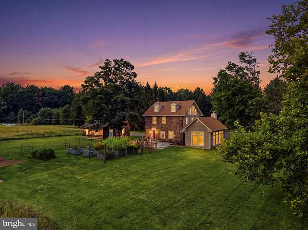 2.87 Acres of Land with Home for Sale in Doylestown, Pennsylvania