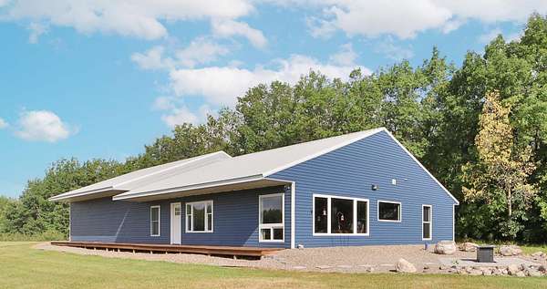 5 Acres of Land with Home for Sale in Aitkin, Minnesota
