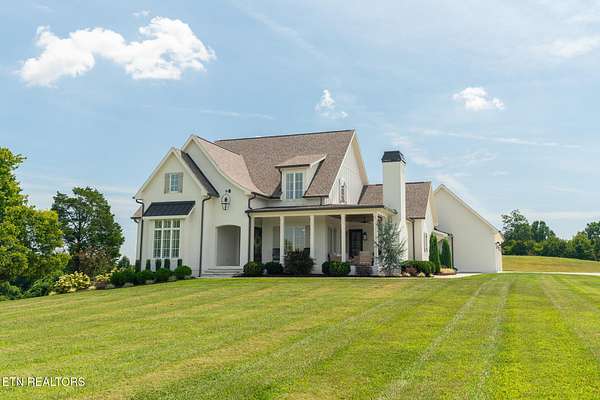 8.25 Acres of Land with Home for Sale in Knoxville, Tennessee